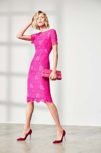 Lela-Rose-Floral-Lace-Short-Sleeve-Sheath-Dress