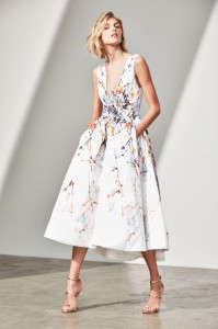 Monique-Lhuillier-Watercolor-Mikado-Sleeveless-Tea-Length-Gown